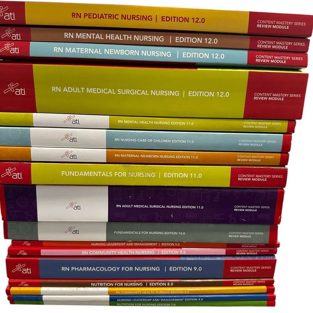ATI Nursing Review Modules Content Mastery Series NCLEX Study Guides - Picture 4 of 16